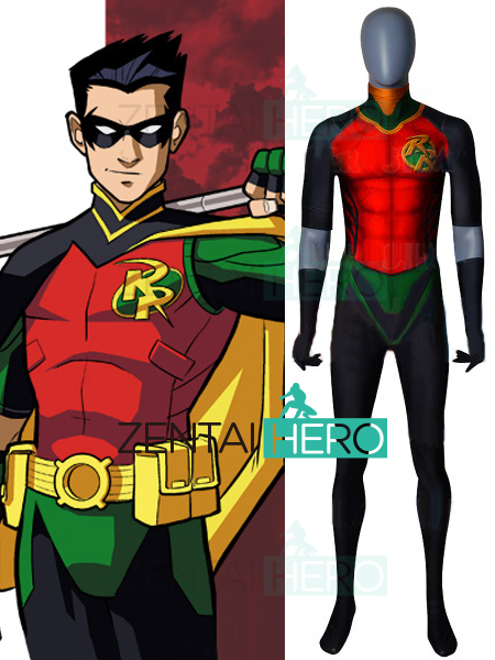 3D Printed Red Robin Cosplay Costume Rebirth Version